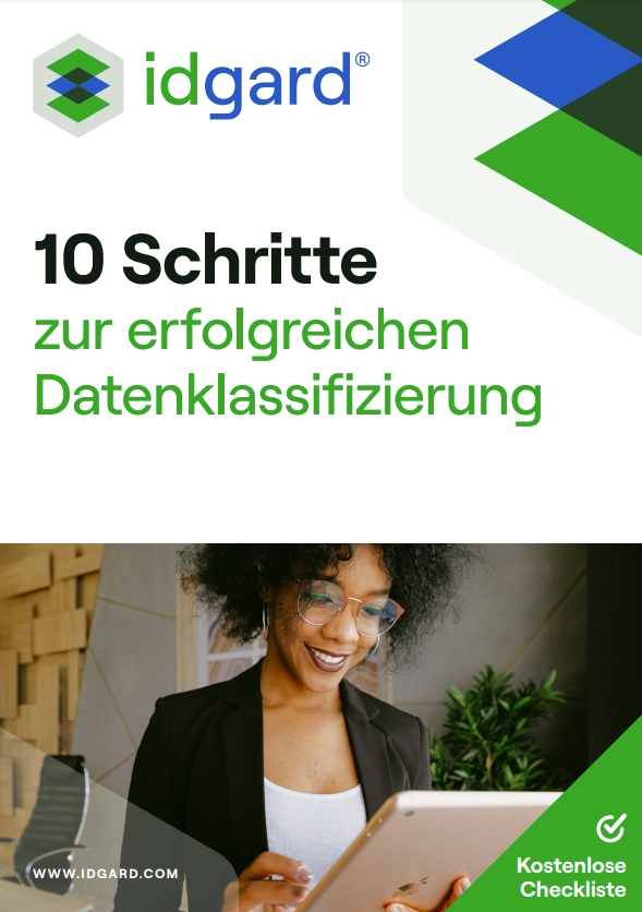 Checkliste 10 Schritte Datenklassifizierung Whitepaper PDF idgard