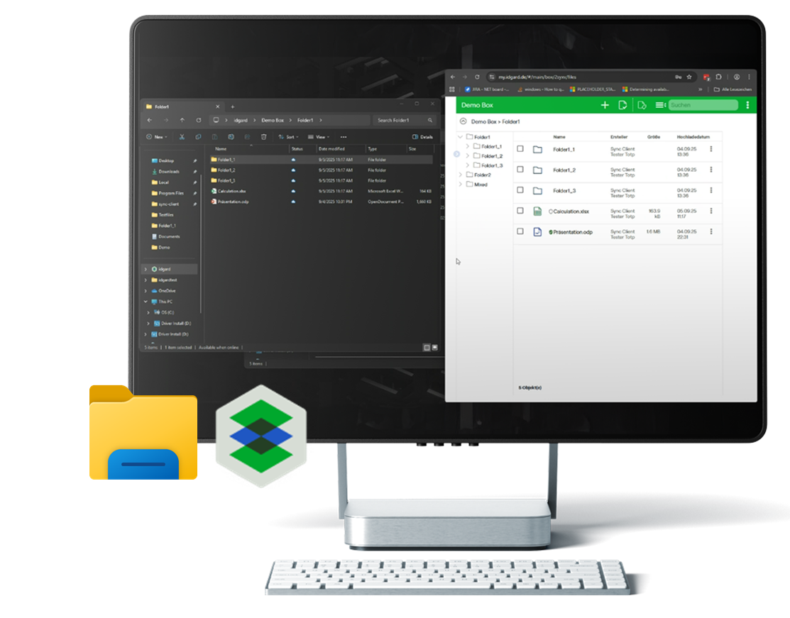 Sync. Client idgard